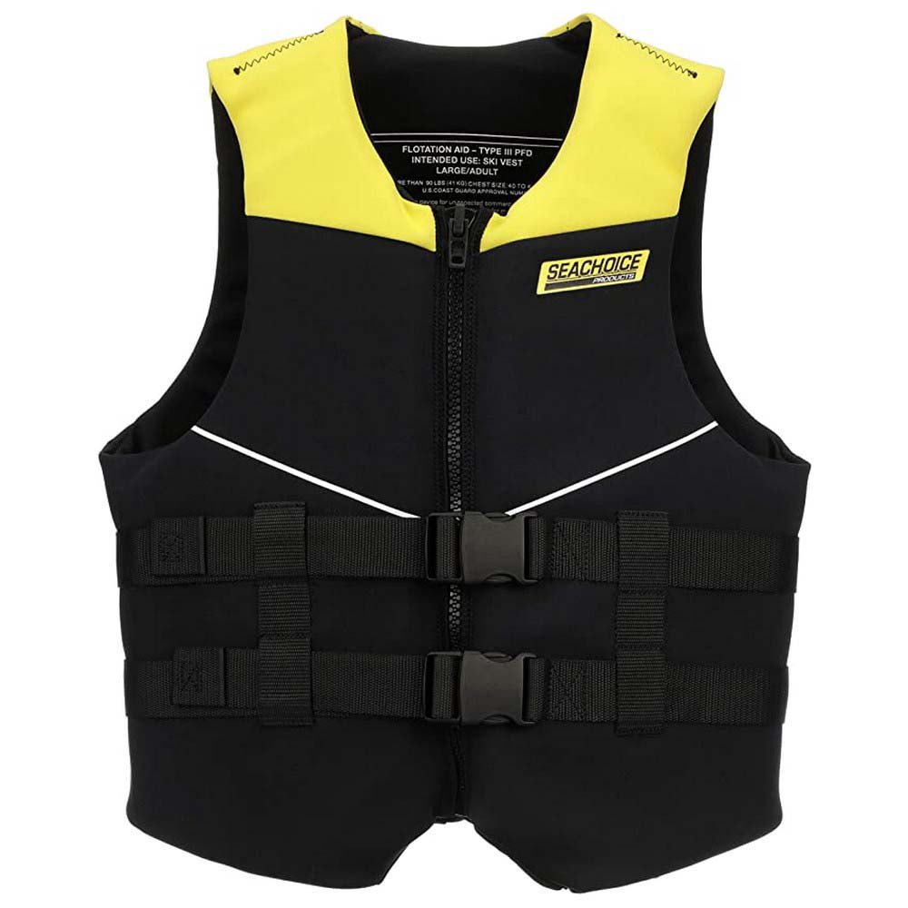 Seachoice Neoprene Life Jacket Gelb,Schwarz L Seachoice Neoprene Life Jacket Gelb,Schwarz L von Seachoice