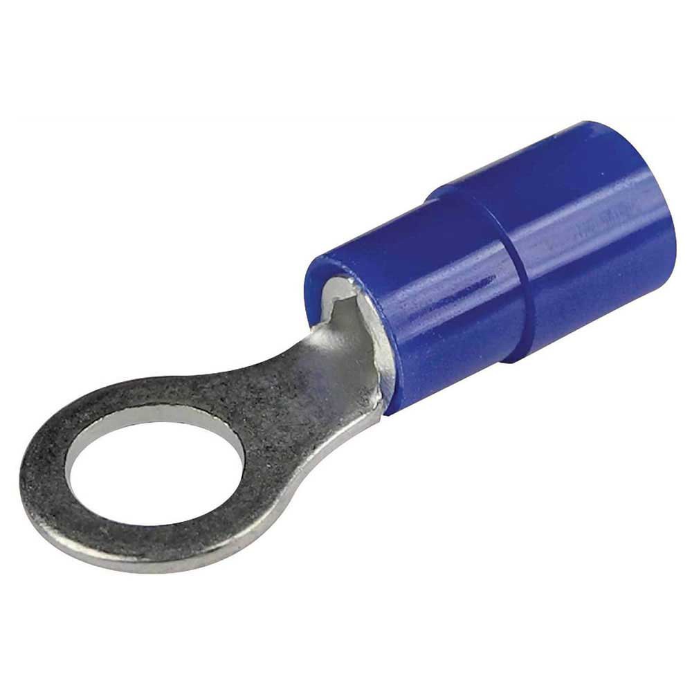 Seachoice Nylon Insulated Ring Terminal 16-14 Awg 100 Units Blau 8 Seachoice Nylon Insulated Ring Terminal 16-14 Awg 100 Units Blau 8 von Seachoice