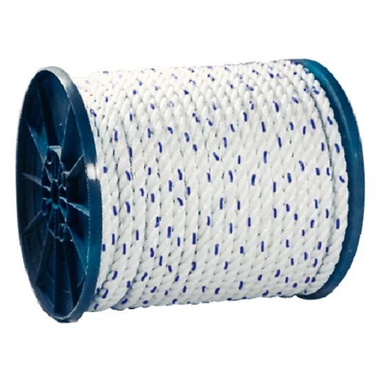 Seachoice Premium 3 Strand Nylon Braided Rope Weiß,Blau 19 mm x 183m Seachoice Premium 3 Strand Nylon Braided Rope Weiß,Blau 19 mm x 183m von Seachoice