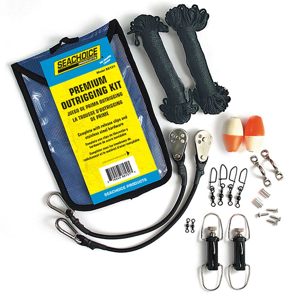 Seachoice Premium Outrigger Kit Set Schwarz Seachoice Premium Outrigger Kit Set Schwarz von Seachoice