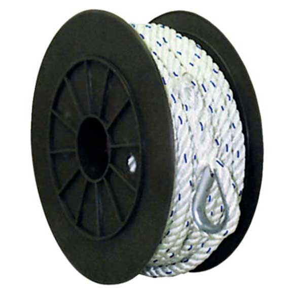 Seachoice Premium 30 Nylon Braided Rope Weiß,Schwarz 13.0 mm Seachoice Premium 30 Nylon Braided Rope Weiß,Schwarz 13.0 mm von Seachoice