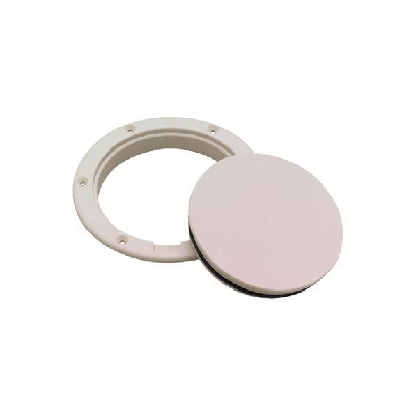 Seachoice Pry Up Deck Plate Cover Cap Weiß 152 mm Seachoice Pry Up Deck Plate Cover Cap Weiß 152 mm von Seachoice
