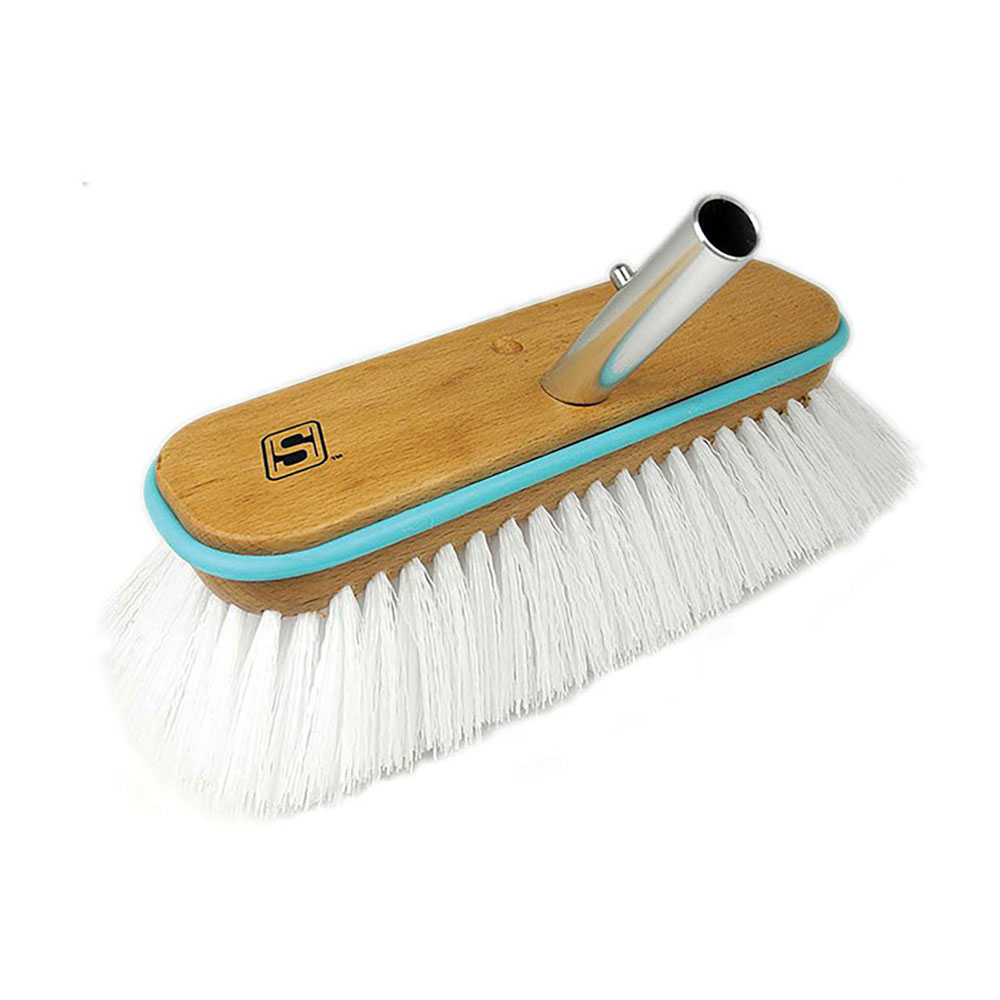 Seachoice Qc 10´´ Wood Head Stiff Brush Golden Seachoice Qc 10´´ Wood Head Stiff Brush Golden von Seachoice