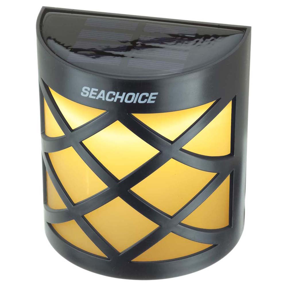 Seachoice Side Mount Warm White Solar Led Lamp Schwarz 12 Lumens von Seachoice
