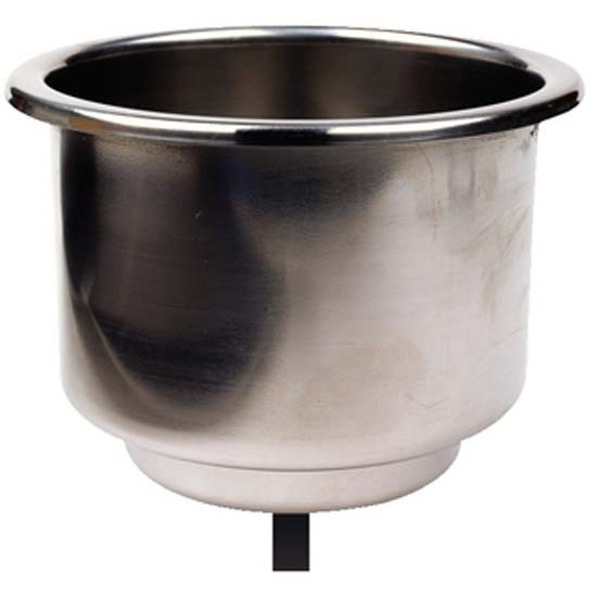 Seachoice Stainless Steel Recessed Drink Holder Schwarz,Silber Seachoice Stainless Steel Recessed Drink Holder Schwarz,Silber von Seachoice