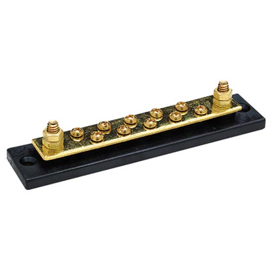 Seachoice Terminal Block Isolator Schwarz 10 Gang von Seachoice