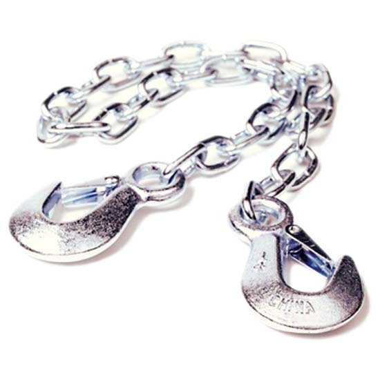 Seachoice Trailer Safety Chain Carabiner Silber 6 mm x 1.06 m Seachoice Trailer Safety Chain Carabiner Silber 6 mm x 1.06 m von Seachoice