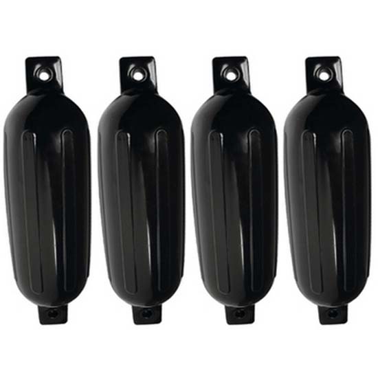Seachoice Twin Eye Fender Schwarz 21 cm x 68 cm Seachoice Twin Eye Fender Schwarz 21 cm x 68 cm von Seachoice