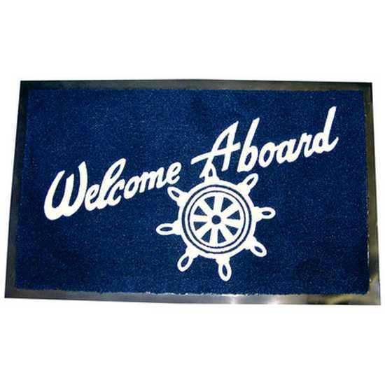 Seachoice Welcome Aboard Mat Blau Seachoice Welcome Aboard Mat Blau von Seachoice