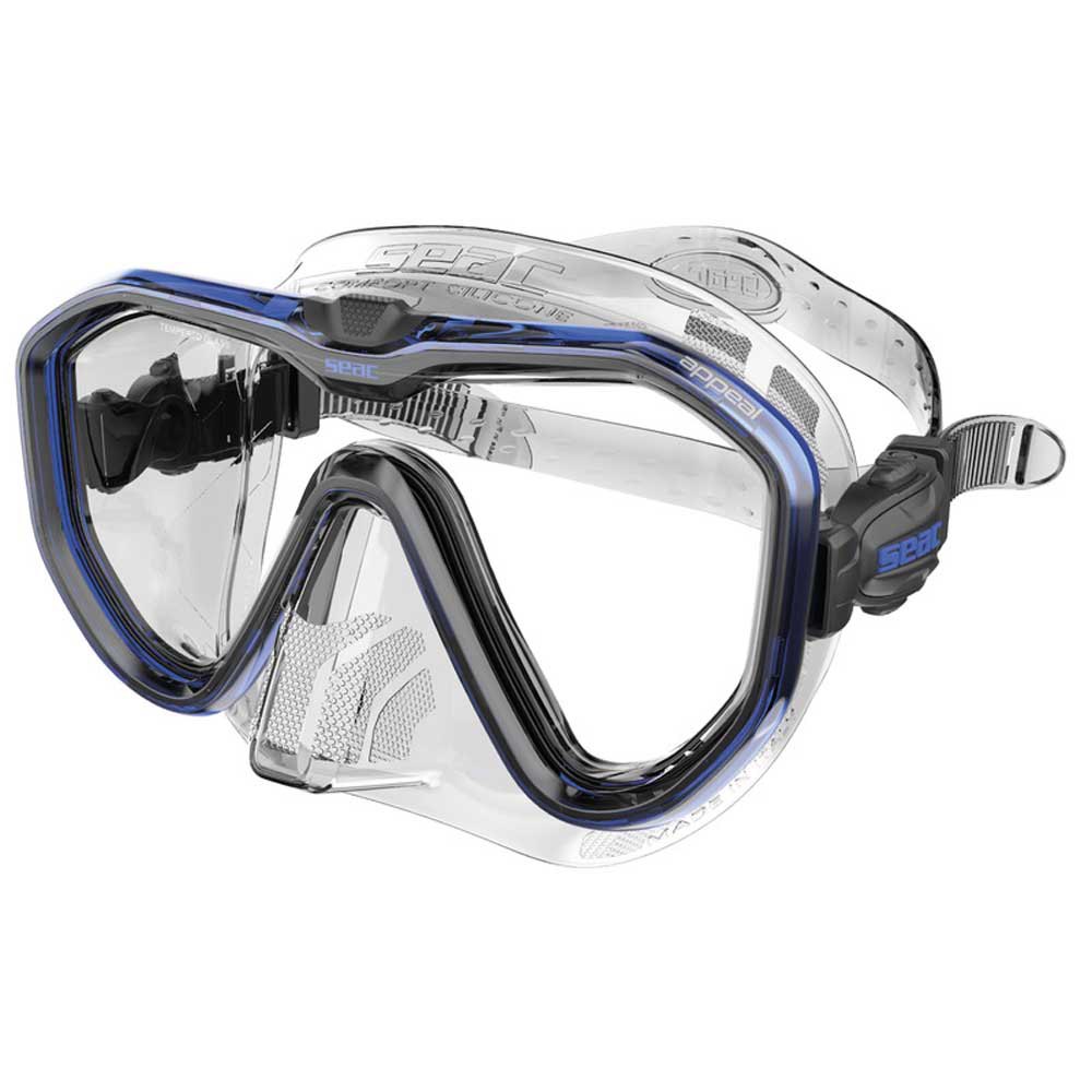 Seacsub Appeal Clear Diving Mask Blau von Seacsub