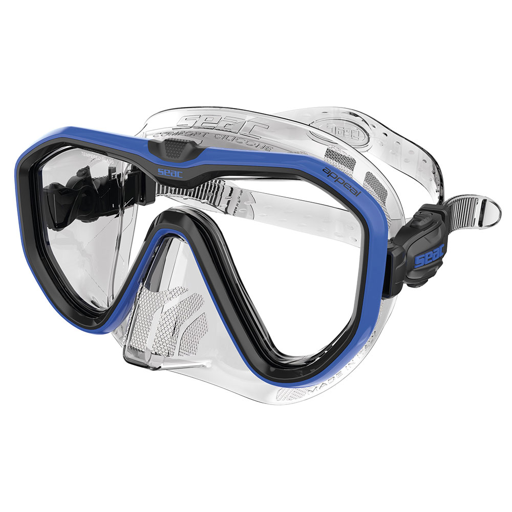 Seacsub Appeal Clear Diving Mask Blau von Seacsub