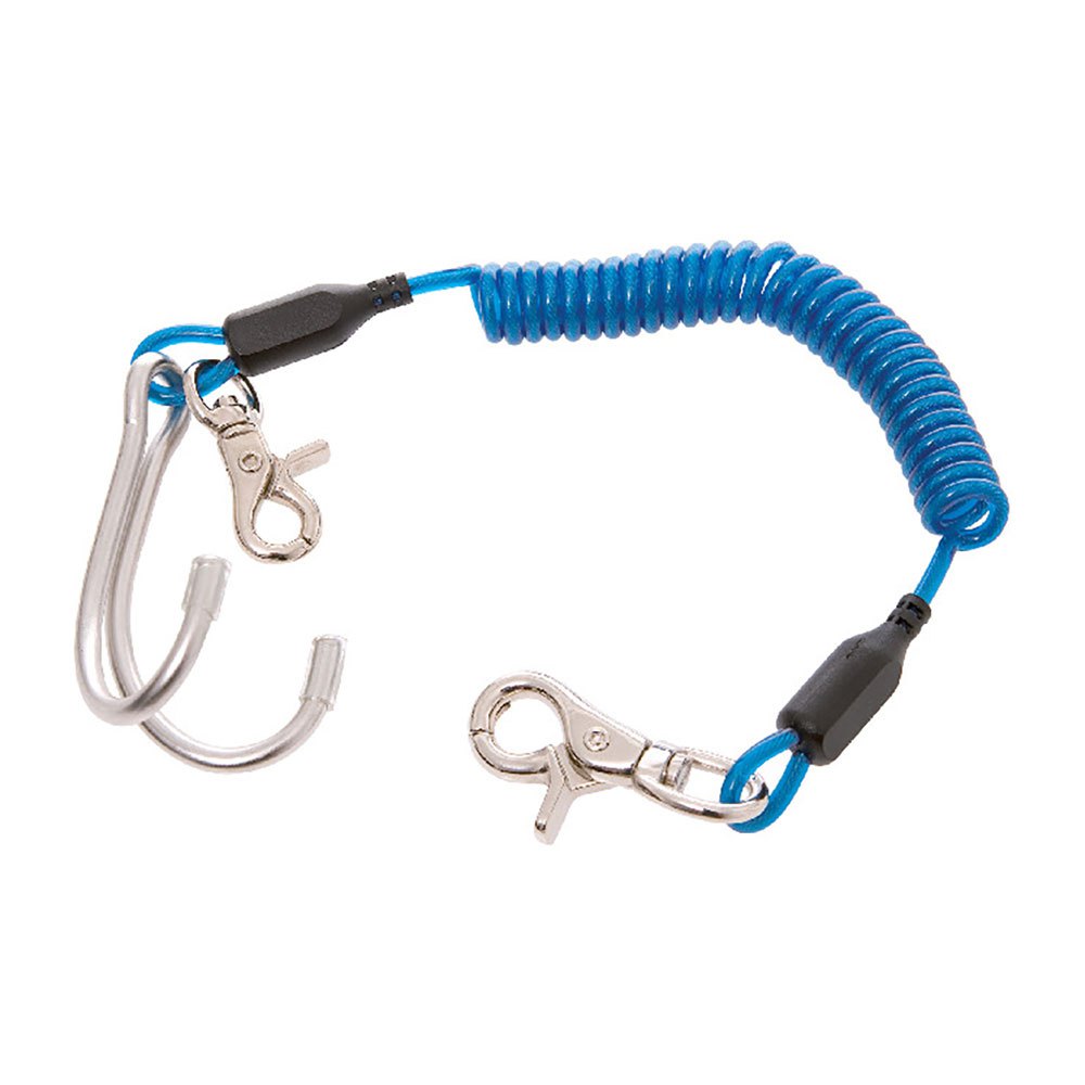 Seacsub Double Hook Clip Extender Blau,Silber von Seacsub
