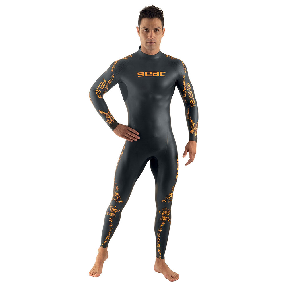 Seacsub Energy Wetsuit 2 Mm Schwarz 2XL von Seacsub