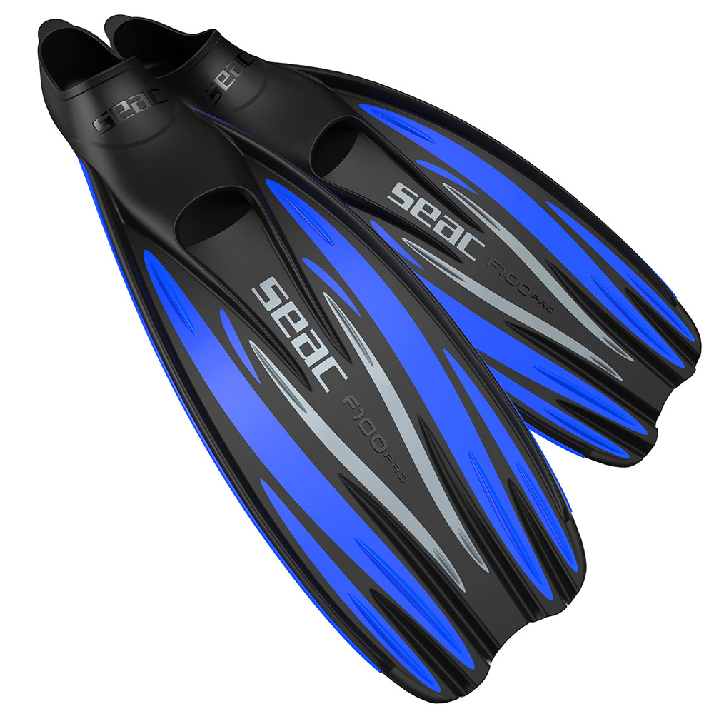 Seacsub F100 Pro Diving Fins Blau EU 46-47 von Seacsub