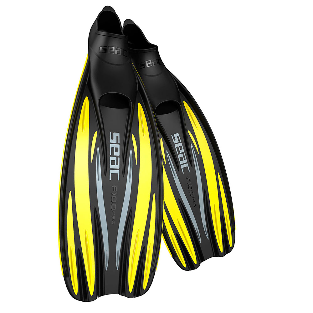 Seacsub F100 Pro Diving Fins Gelb EU 36-37 von Seacsub