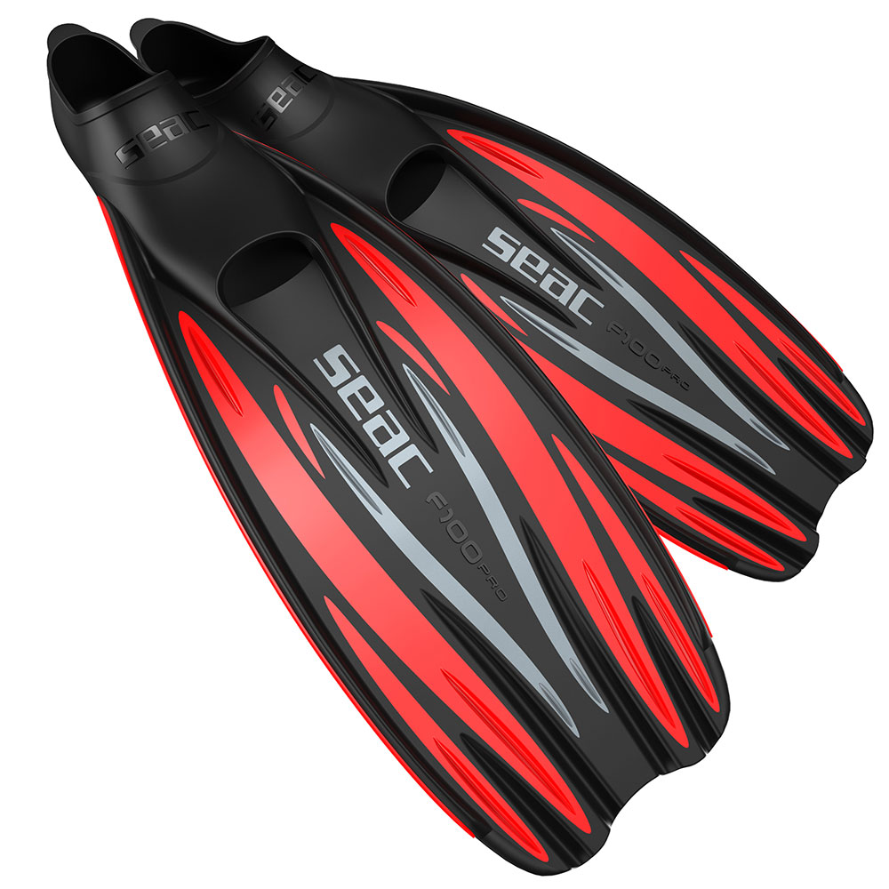 Seacsub F100 Pro Diving Fins Rot EU 36-37 von Seacsub