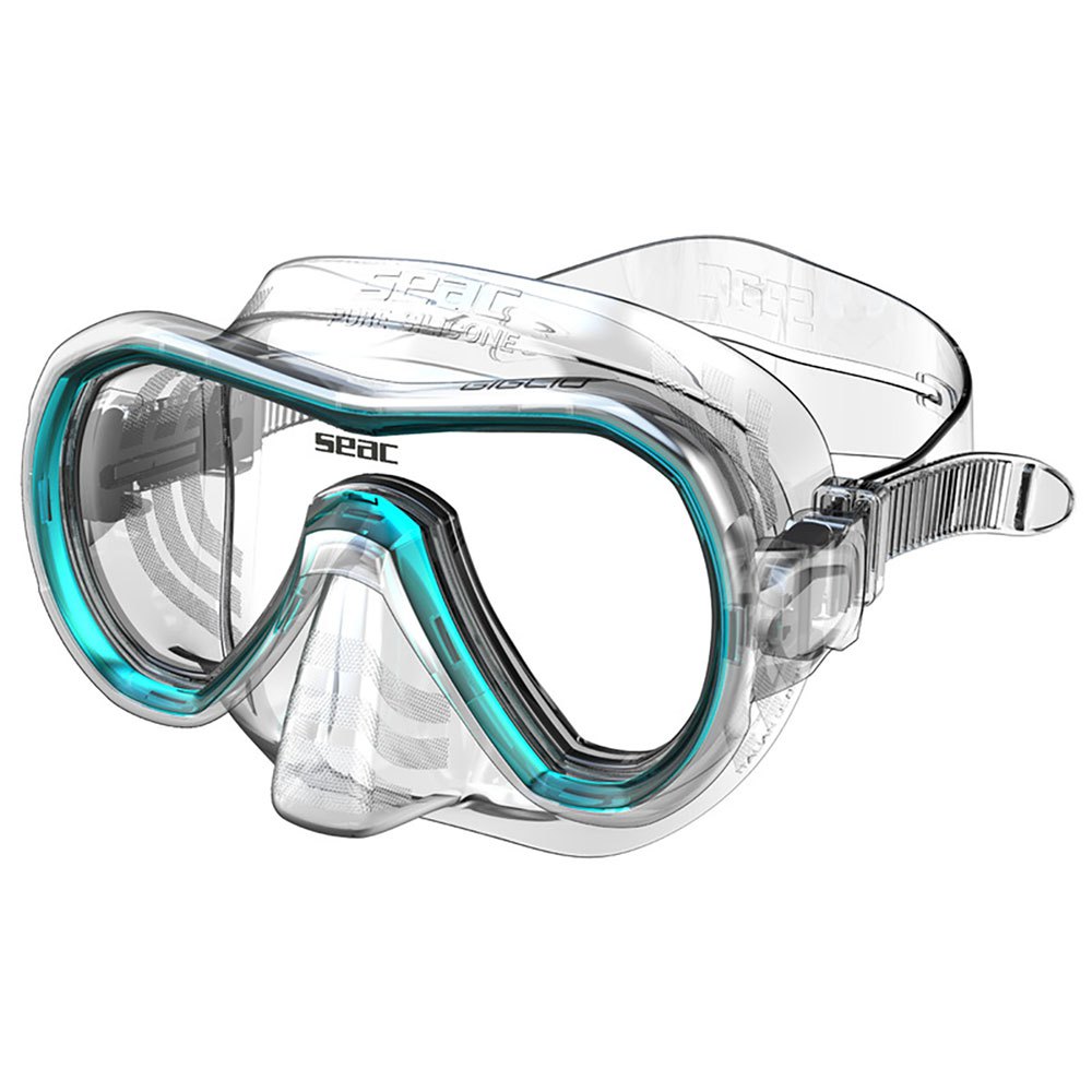 Seacsub Giglio Diving Mask Durchsichtig,Blau von Seacsub