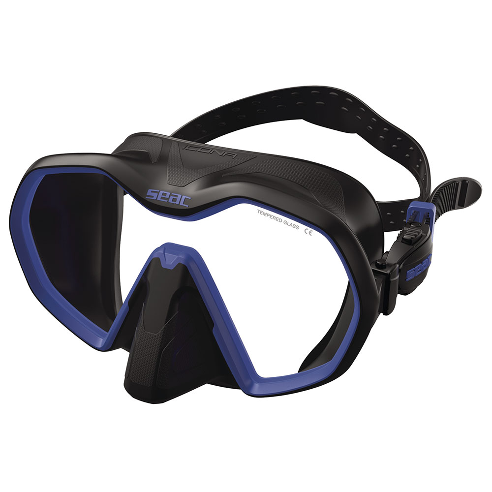 Seacsub Icona Black Diving Mask Schwarz von Seacsub