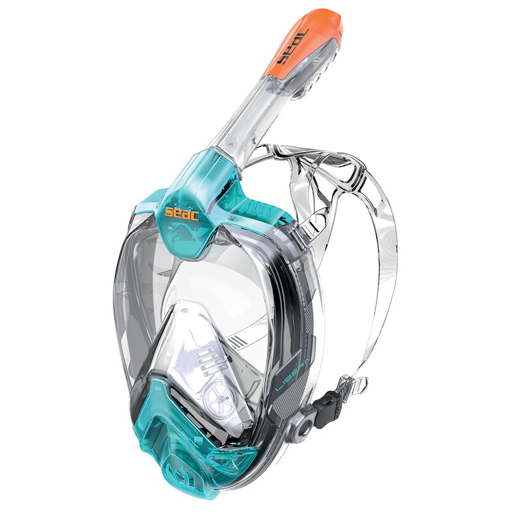 Seacsub Libera Snorkeling Mask Blau,Grau L-XL von Seacsub