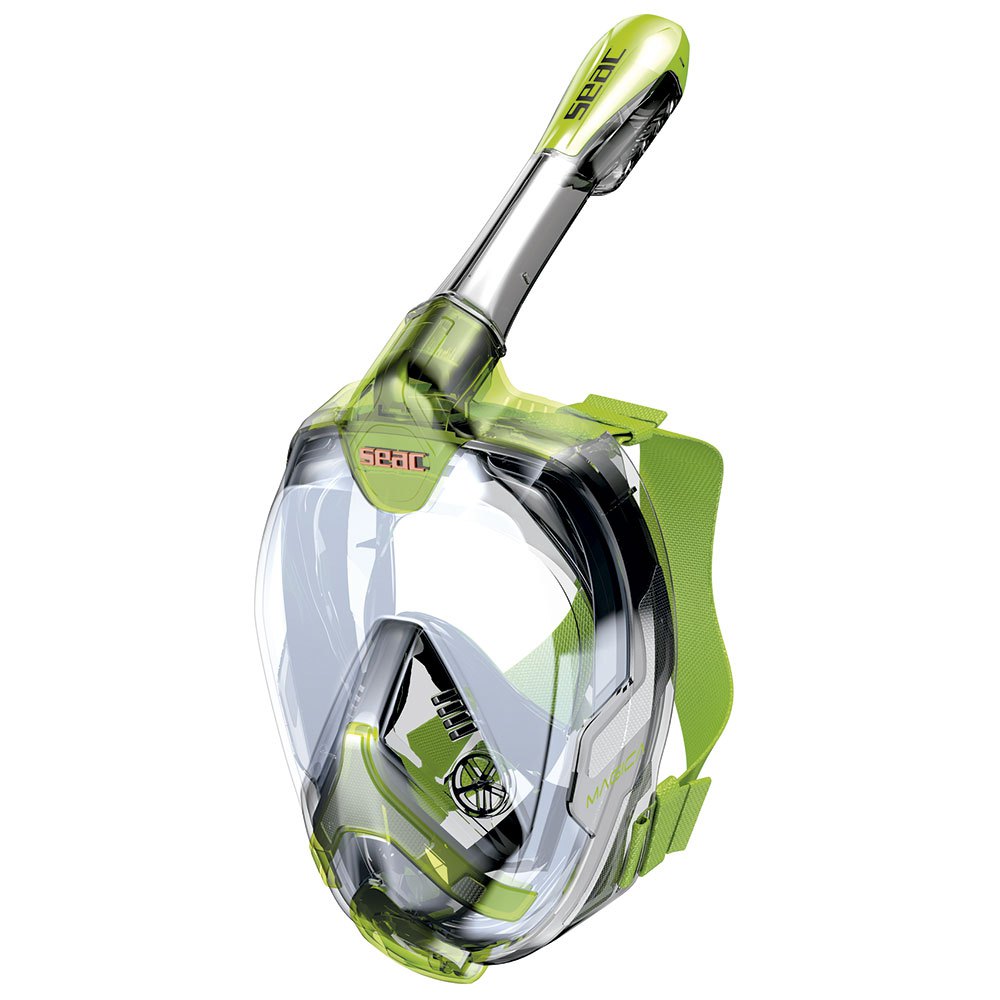 Seacsub Magica Junior Snorkeling Mask Grün von Seacsub