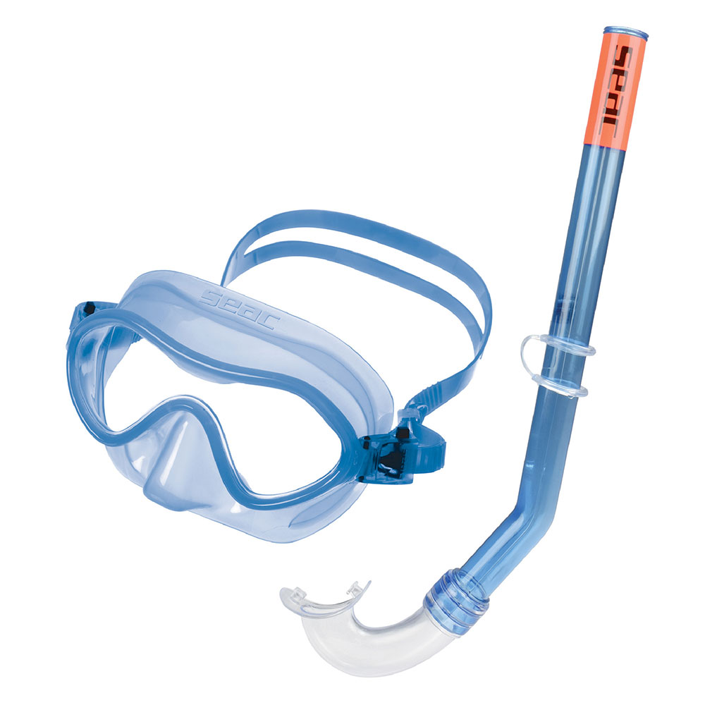 Seacsub Set Bis Baia Snorkeling Set Blau von Seacsub