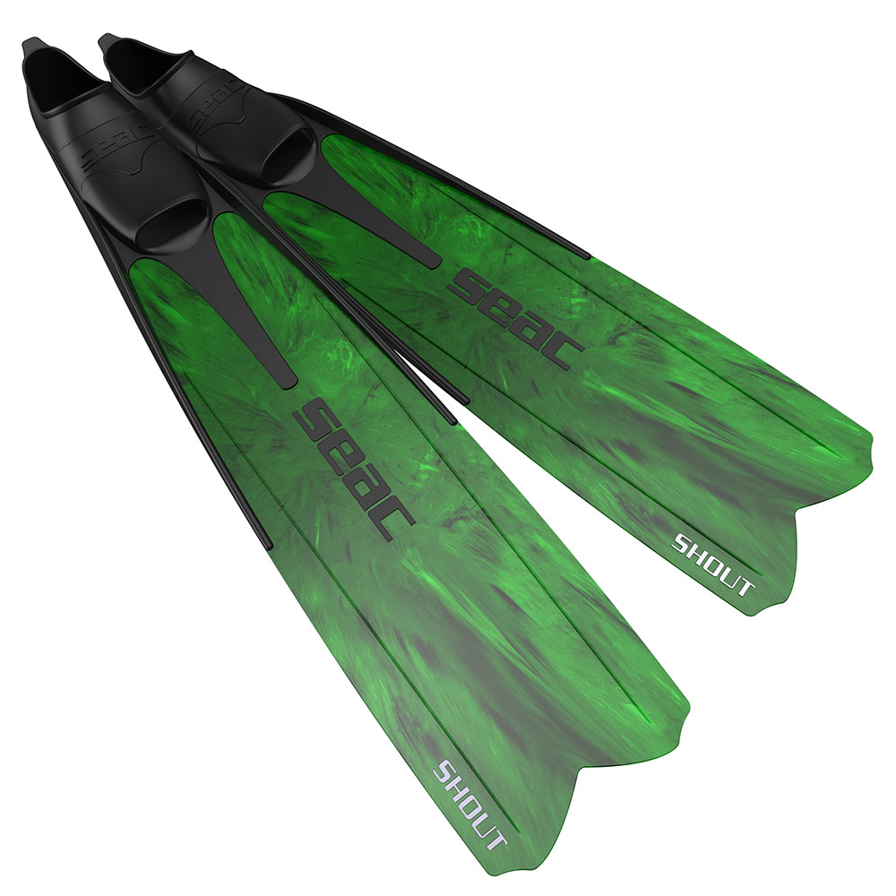 Seacsub Shout S700 Spearfishing Fins Grün EU 36 -38 von Seacsub