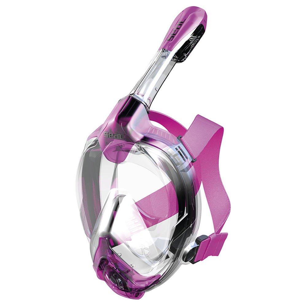 Seacsub Unica Snorkeling Mask Durchsichtig,Rosa XS-S von Seacsub