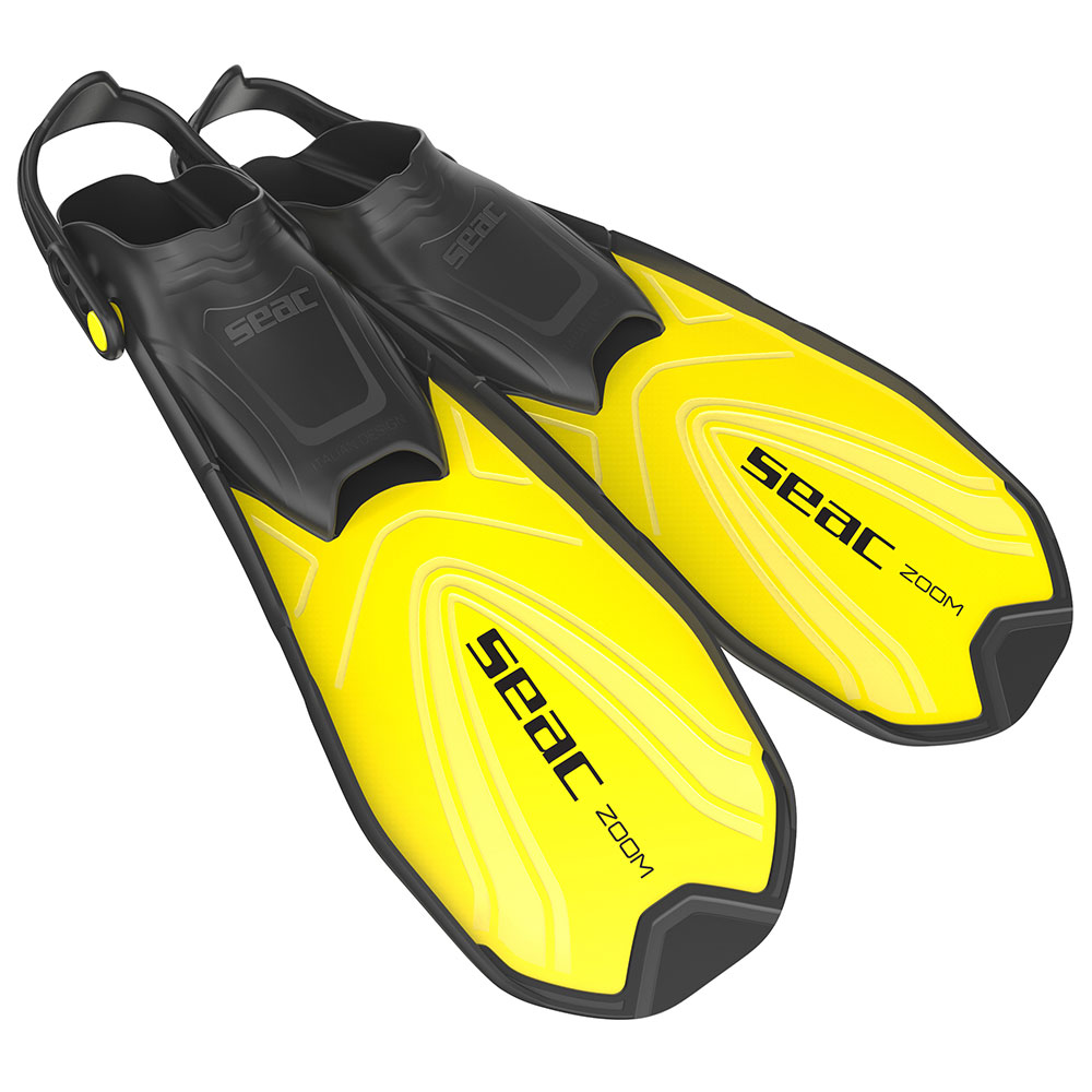 Seacsub Zoom Swimming Fins Gelb,Schwarz EU 32-35 von Seacsub