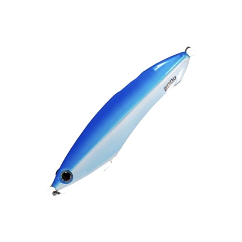 Seadra Aqua-Drop Slow Jig (Blau/Weiß, 80 g) von Seadra