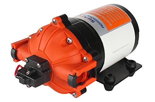 Hochleistungs 12 Volt Wasserpumpe - 26,5l/min - 5 Kammer Membranpumpe Hochleistungs 12 Volt Wasserpumpe - 26,5l/min - 5 Kammer Membranpumpe von Seaflo