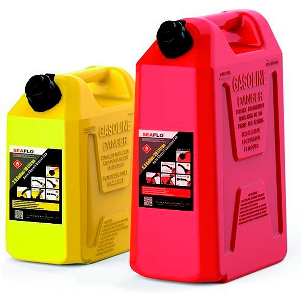 Seaflo 10l Diesel Fuel Can Rot 290 x 160 x 346 mm von Seaflo