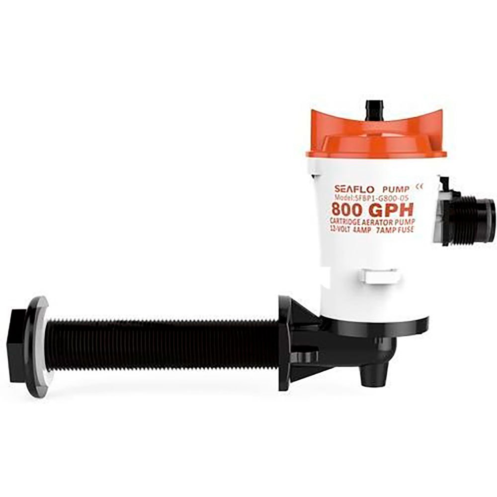 Seaflo 800 Gph Horizontal Livewell Pump 4a 12v Durchsichtig Seaflo 800 Gph Horizontal Livewell Pump 4a 12v Durchsichtig von Seaflo