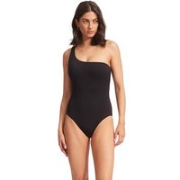 SEAFOLLY Damen Badeanzug Sea Dive One Shoulder One Piece von Seafolly