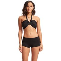 SEAFOLLY Damen Bikinihose Seafolly Collective Roll Top Boyleg von Seafolly