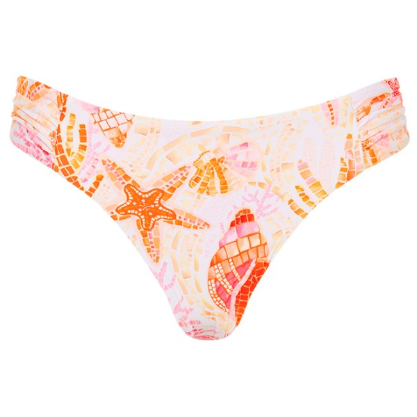 Seafolly - Seafolly Collective High Leg Ruched Side Pant - Bikini-Bottom Gr 42 bunt Seafolly - Seafolly Collective High Leg Ruched Side Pant - Bikini-Bottom Gr 42 bunt von Seafolly