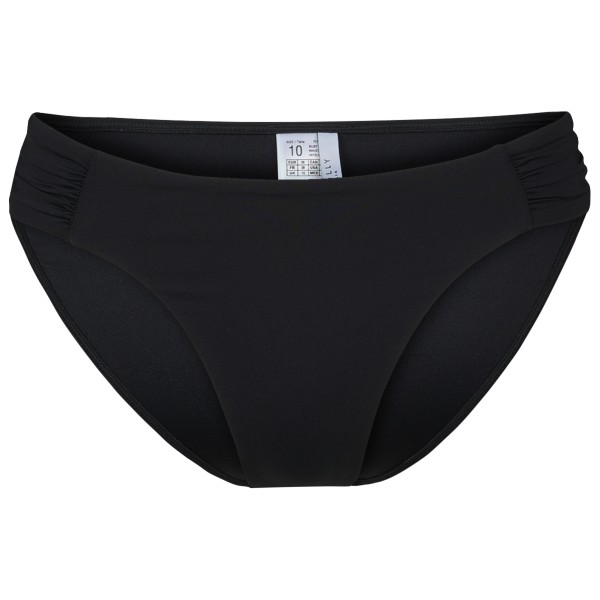 Seafolly - Seafolly Collective High Leg Ruched Side Pant - Bikini-Bottom Gr 42 schwarz von Seafolly