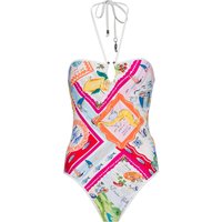 Seafolly Wish You Were Here Badeanzug Damen von Seafolly