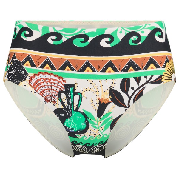 Seafolly - Women's Atlantis High Waisted Pant - Bikini-Bottom Gr 38 grau von Seafolly