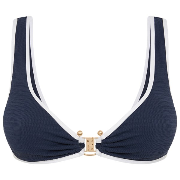 Seafolly - Women's Beach Bound Ring Front Tank - Bikini-Top Gr 42 blau Seafolly - Women's Beach Bound Ring Front Tank - Bikini-Top Gr 42 blau von Seafolly