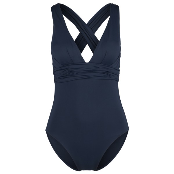 Seafolly - Women's Collective Cross Back One Piece - Badeanzug Gr 14 blau von Seafolly