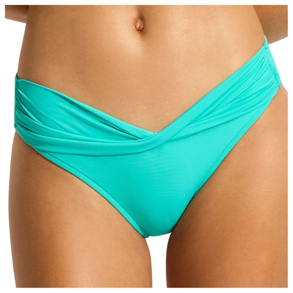 Seafolly - Women's Collective Twist Band Hipster - Bikini-Bottom Gr 12 türkis von Seafolly