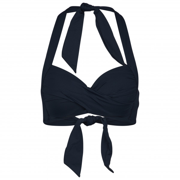 Seafolly - Women's Collective Twist Soft Cup Halter - Bikini-Top Gr 12 blau von Seafolly