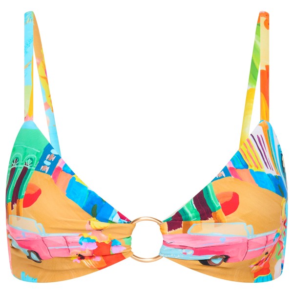 Seafolly - Women's Cuba Ring Front Bralette - Bikini-Top Gr 6 bunt Seafolly - Women's Cuba Ring Front Bralette - Bikini-Top Gr 6 bunt von Seafolly