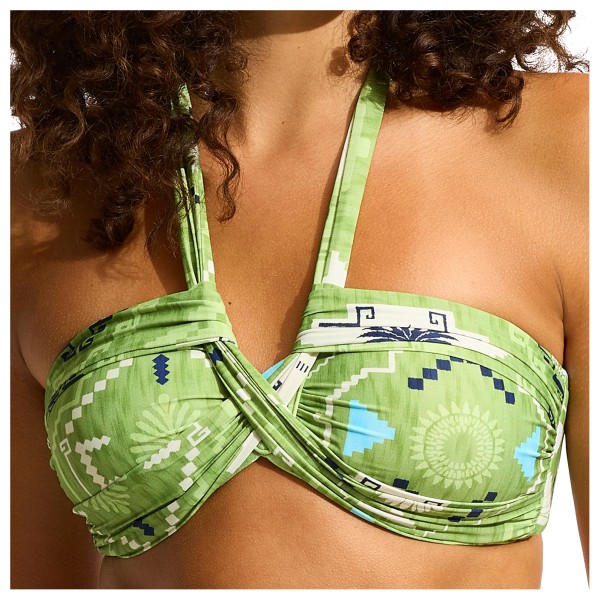 Seafolly - Women's Kasbah Halter Bandeau - Bikini-Top Gr 34 bunt Seafolly - Women's Kasbah Halter Bandeau - Bikini-Top Gr 34 bunt von Seafolly