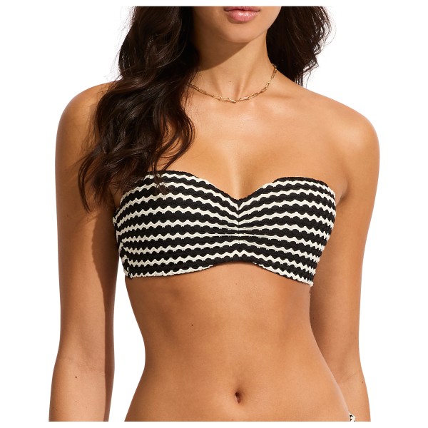Seafolly - Women's Mesh Effect Bustier Bandeau - Bikini-Top Gr 32 orange Seafolly - Women's Mesh Effect Bustier Bandeau - Bikini-Top Gr 32 orange von Seafolly