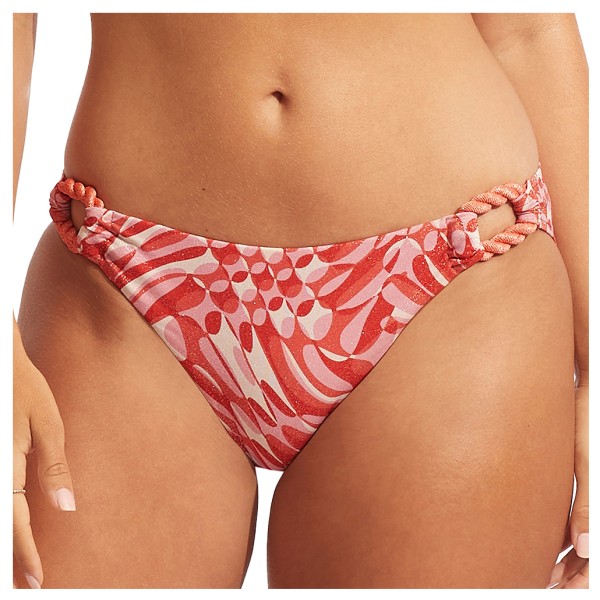 Seafolly - Women's Poolside Hipster Pant - Bikini-Bottom Gr 14 bunt von Seafolly