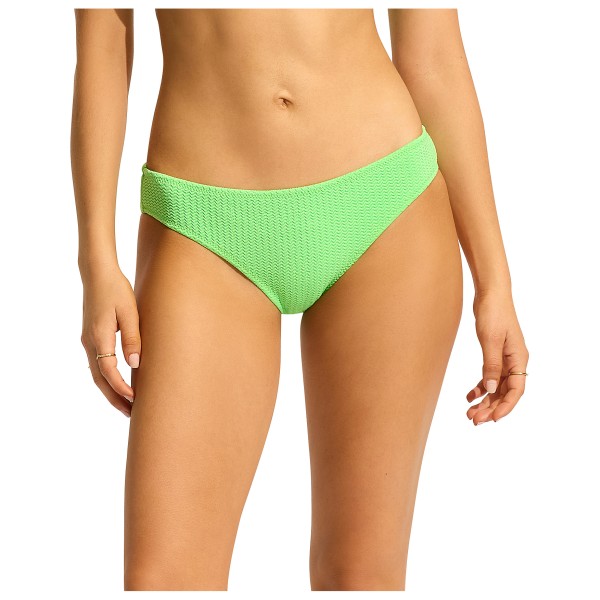 Seafolly - Women's Sea Dive Hipster Pant - Bikini-Bottom Gr 10 orange von Seafolly