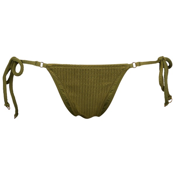 Seafolly - Women's Sea Dive Tie Side Rio Pants - Bikini-Bottom Gr 12;14 bunt;schwarz von Seafolly