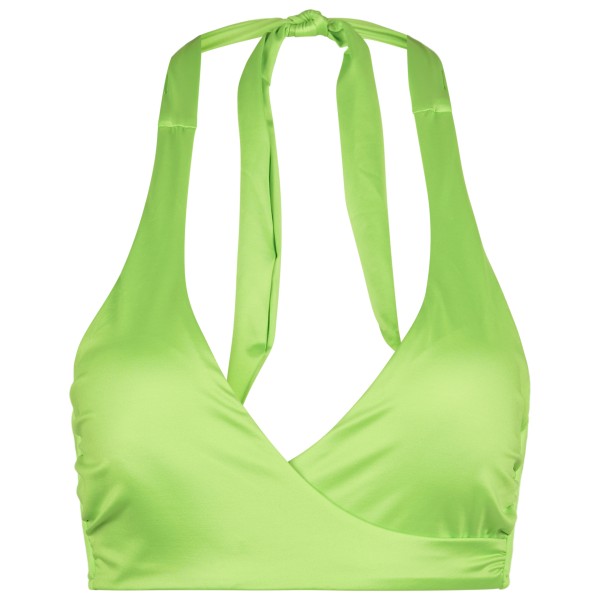 Seafolly - Women's Soleil DD Wrap Front Halter Bra - Bikini-Top Gr 34 grün von Seafolly