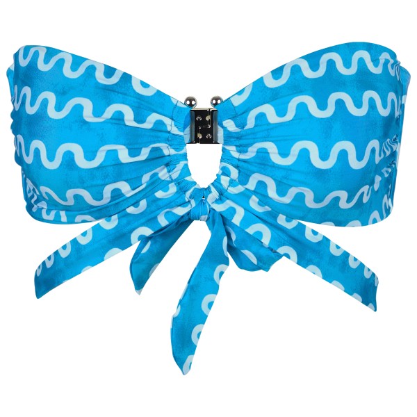 Seafolly - Women's Soundwave U Wire Bandeau Bra - Bikini-Top Gr 36 bunt Seafolly - Women's Soundwave U Wire Bandeau Bra - Bikini-Top Gr 36 bunt von Seafolly